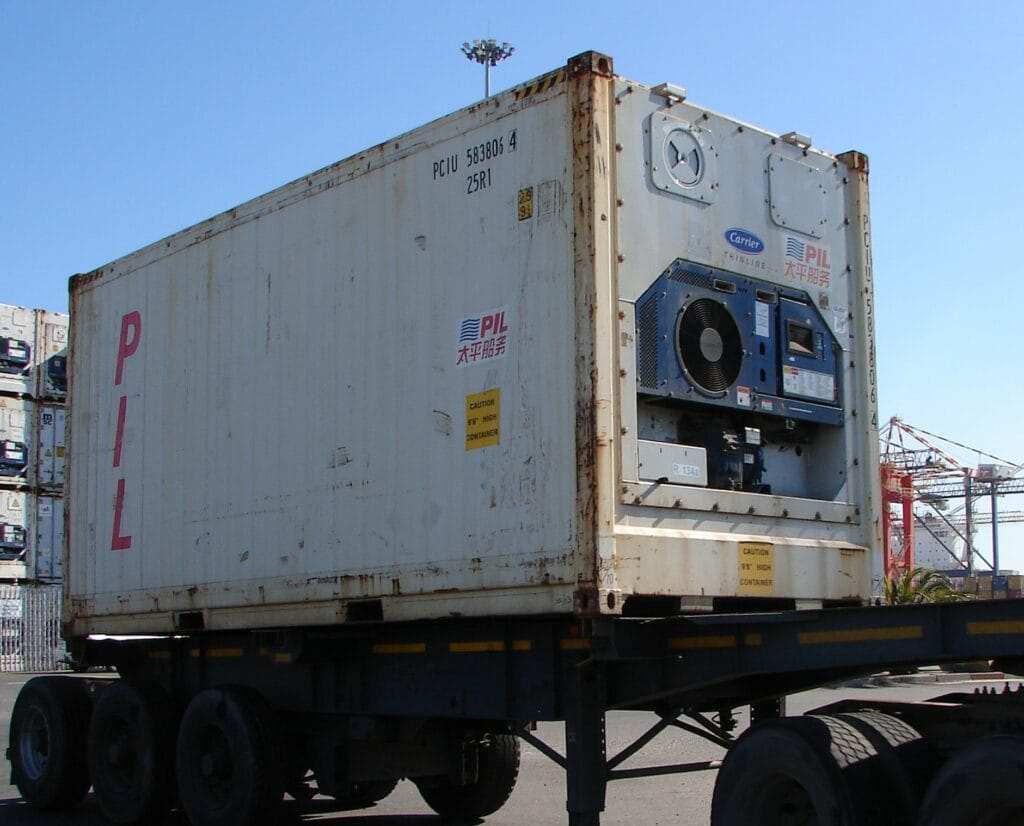 jual reefer container rajacon
